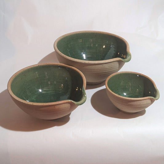 Pouring bowl set